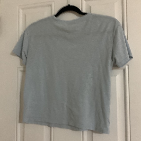 Pacsun Semi-Sheer Blue Top - Picture 2 of 3